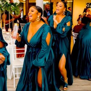 Bridesmaid Dress -Emerald Green Cinderella Divine Dress